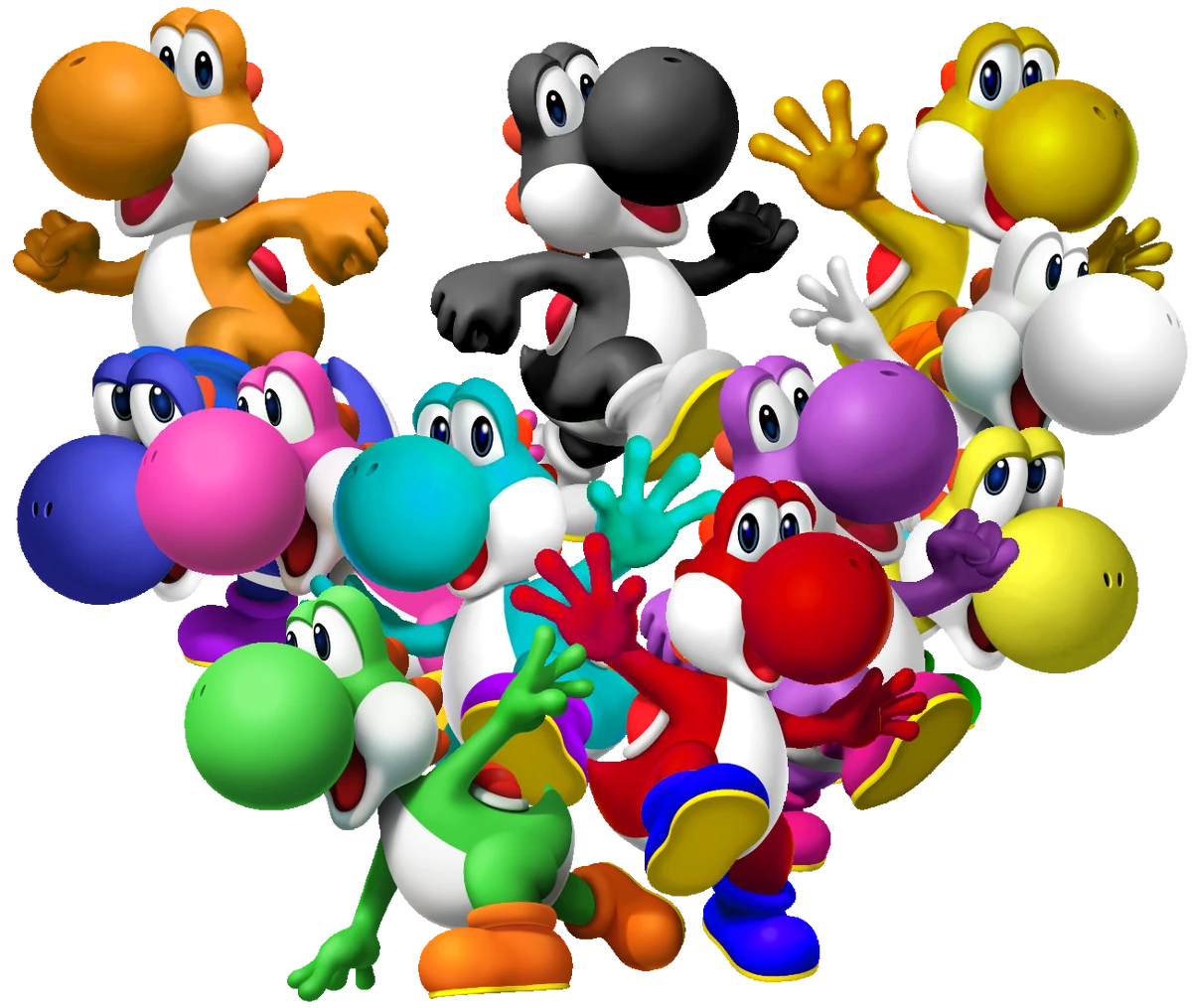 Yoshi's siblings | Hello yoshi Wiki | Fandom
