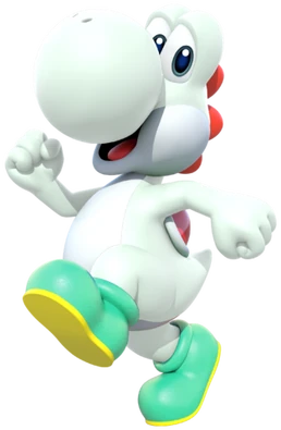 White yoshi | Hello yoshi Wiki | Fandom