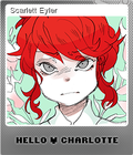 A Steam Foil Trading Card of Scarlett.