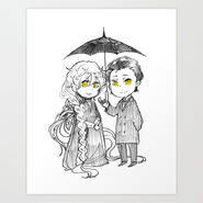 Charlotte-and-umbrella-man-prints