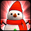 Snowman Red icon