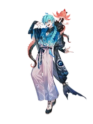 Hangyon's debut base sprite (+ Lily)