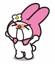 My Melody being angry