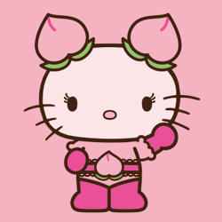 キティ ハニーモモ ダイカット メモ 2012 HONEY MOMO ハニィモモ