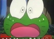 Ganta screams thinking the rope was a snake