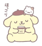 Sanrio Characters Pompompurin--Muffin Image005.jpg (46 KB) With Pompompurin