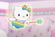 Ciao Kitty fata dell'arcobaleno