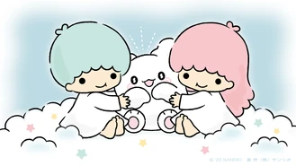 With Little Twin Stars.