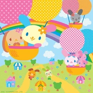 Usahana and friends.jpeg (143 KB) with Anzu, U*SA*HA*NA, Azami, Nuts, Ivy, Rose, and Mary