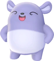 Baku as he appears in Hello Kitty Island Adventure