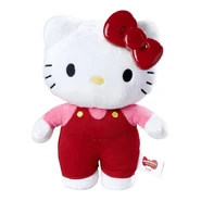 A HKSS branded Hello Kitty Plushie, out of the packaging Image 2