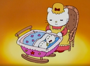 Mary mit Baby Kitty und Baby Mimmy
