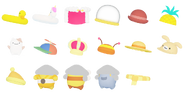 Pompompurin's outfits