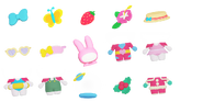 My Melody's outfits