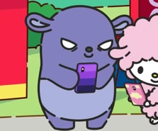Baku as he appears in Supercute Adventures
