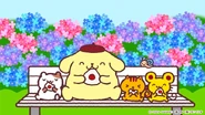 With Pompompurin, Muffin, Bagel and Scone