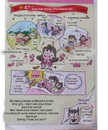 4th panel centered around Tomo with Professor Inoue appearing as well. Yoshiko can be seen in the bottom right.