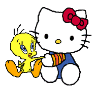 Sanrio Characters Tweety Hello Kitty Image020