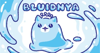 Sanrio.co.jp BLUIDNYA artwork