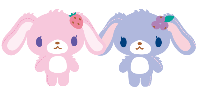 Strawberryusa and Blueberryusa | Hello Kitty Wiki | Fandom