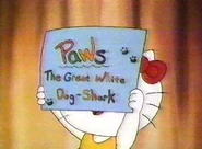 Paws the great white dog shark
