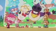 The Beaver Triplets, Hello Kitty, Haroshee and Pinky