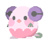 Froggy egg as a spirite