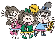 Tomo, Maiko, and Naomi