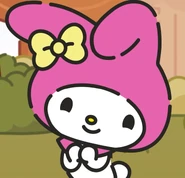 My Melody 4th wall smile.png (233 KB) My Melody smiling at the audience, breaking the 4th wall