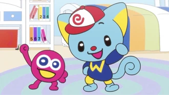 Eddy and Pita's appearance in the Sanrio English Master anime