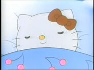 Hello Kitty sleeping