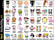 Hello Kitty Characters