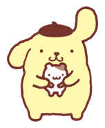 Sanrio Characters Pompompurin--Muffin Image002.png (14 KB) With Pompompurin