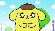 Pompompurin very sad.png (309 KB) Pompompurin on the verge of crying from not being able to buy the special shoes he wanted for his birthday
