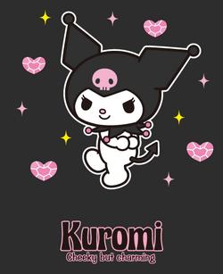 Sanrio Characters Notebook : 3D Best Friend Kuromi