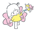 With the ribbon fairy