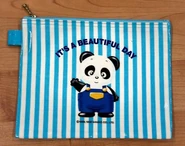 Promotional pouch from 1998. Unique illustrations.