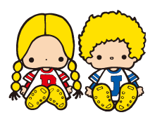 Japan Sanrio Plush Toy - Patty & Jimmy : Vintage Retro