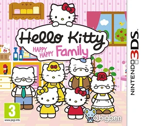 PS 3DS HelloKittyHappyHappyFamily UKV