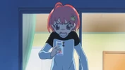 Rinko catches a "shooting star"