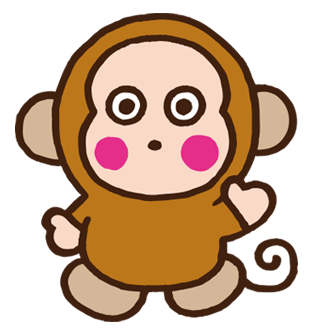 monchichi monkey cartoon