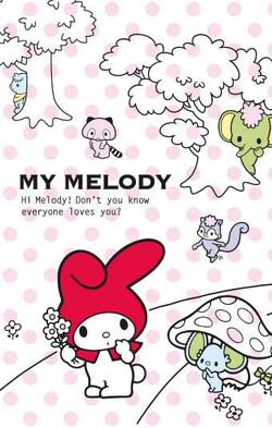 Sanrio Characters My Melody--Flat--Risu--Araiguma--Kangaroo--Zou Image001.jpg