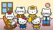 Hallo Kitty und ihre Familie