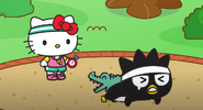 Hello Kitty edzés Badtz-Maru