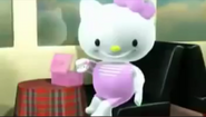 Hello Kitty as she appears in a Pakistani McDonald's Commercial