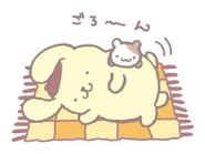 Sanrio Characters Pompompurin--Muffin Image004.jpg (54 KB) With Pompompurin