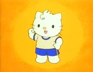 Hello Kitty's dream boyfriend in the episode, who resembles Robert and ironically Dear Daniel