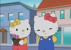 Kitty giggles sarcastically while Mimmy is looking.png