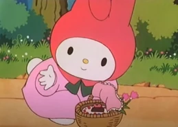 My Melody with actual hands