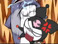 Kuromi knows Shoryuken??